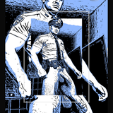 Gay Erotic Art Print | Sexy Male Cop Illustration | Homoerotic Wall Decor | AiPhoenixArtWorks