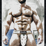 Sniffit — Locker Room Male Art Print