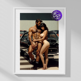 Showroom Floor — Explicit Couple Erotic Art Print