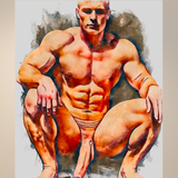 Glossy Photo Print – Crouching Titan’s Hidden Fire, Unframed Wall Art