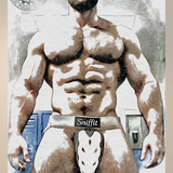 Locker Room — Gay Erotic Jock Wall Art | Instant Download