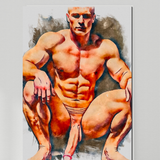 Glossy Photo Print – Crouching Titan’s Hidden Fire, Unframed Wall Art