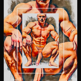 Glossy Photo Print – Crouching Titan’s Hidden Fire, Unframed Wall Art