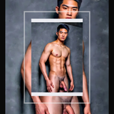 Asian Male Nude Art PRINT Set | Erotic Masculine Decor