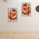 Glossy Photo Print – Crouching Titan’s Hidden Fire, Unframed Wall Art