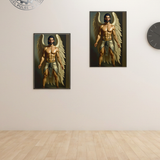The Messenger — Male Angel Fantasy Art Print