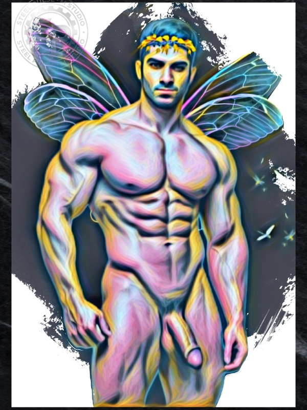 Fae Woodland Conquest - Satin Photo Print, Unframed Wall Art