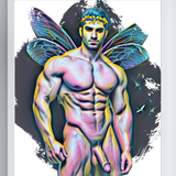 Fae Woodland Conquest - Satin Photo Print, Unframed Wall Art