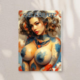 Sexy Nude Art Birthday Card | Mature Greeting, Celebrate
