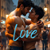 Love Greeting Card | LGBTQ+ Pride Art | 4x6 Folded Card with Envelope | Mature Content | Single or Set