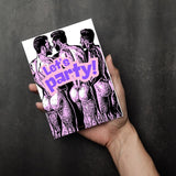 Mature Greeting Card | Let’s Party Nude Male Art Print | Funny Gay Birthday or Celebration Card | Single, 5-Pack, 10-Pack Options