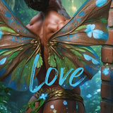 Mature Fantasy Love Card: Erotic Male Fairy Art Greeting