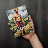 Celebrate Greeting Card | Scottish Highland Art | 4x6 Folded Card with Envelope | Mature Content | Single or Set