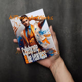 Bold Abstract Art Greeting Card: Tattooed Man, Celebrate & Be Fearless (4x6) Single or Set