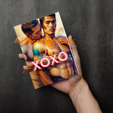 Gay Romance Greeting Card: Bold LGBTQ+ Love Art (4x6)