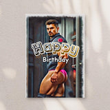 Paramedic’s Cheeky Birthday Rescue – 5x7 Folded Greeting Card