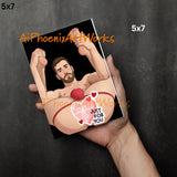 Erotic Gay Male Nude Valentine Card | Romantic LGBTQ Print | 5x7, Single/5-Pack