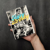 NSFW Greeting Card | Happy Birthday Leather Butt Hunk | Cheeky BDSM Pose | Gay Erotic Humor | Single or 5-Pack